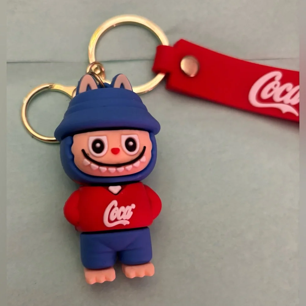 Coca-Cola Labubu Collectible Keychain